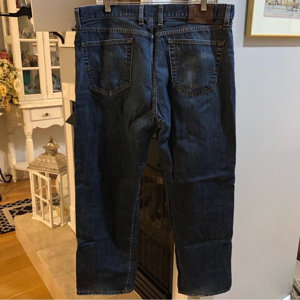 Lucky Brand Men’s Short Inseam Denim Blue Jeans - Picture 5 of 5